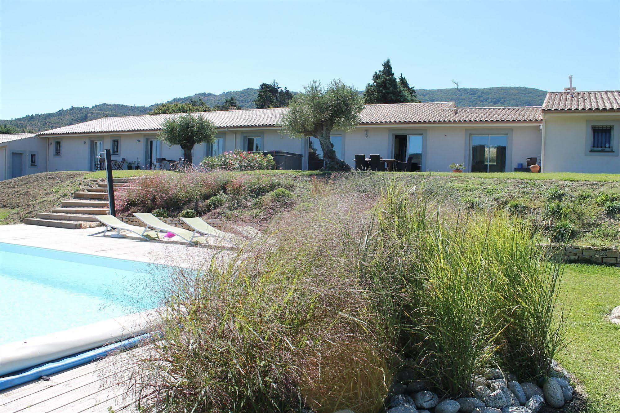 Labastide-en-Val Relais De L'Alsou- Piscine Bed & Breakfast エクステリア 写真